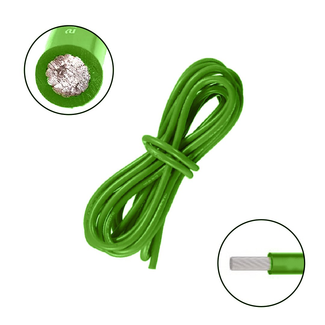 SILICON WIRE green